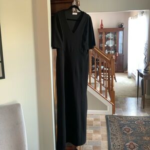 Quiz Black Maxi Dress Batwing